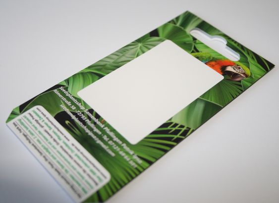 bedruckte Flachbeutel