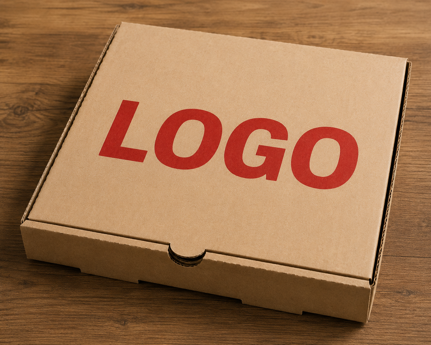 pizzakarton mit logo